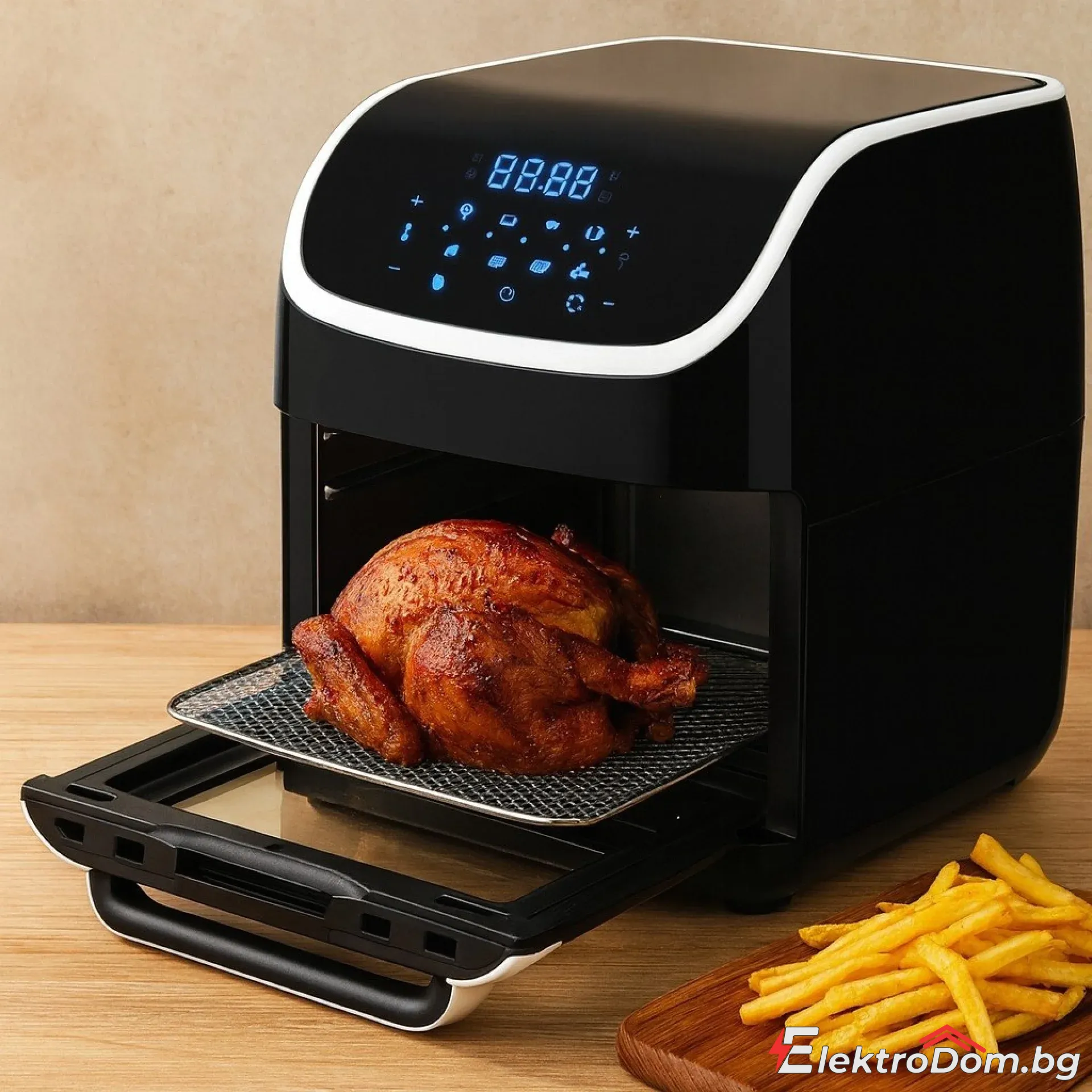 Air+Fryer+%D1%84%D1%83%D1%80%D0%BD%D0%B0+%D1%81+%D0%B3%D0%BE%D1%80%D0%B5%D1%89+%D0%B2%D1%8A%D0%B7%D0%B4%D1%83%D1%85+Stella+Power+Air+Fryer+Oven+%E2%80%93+12+%D0%BB%D0%B8%D1%82%D1%80%D0%B0%2C+1800W