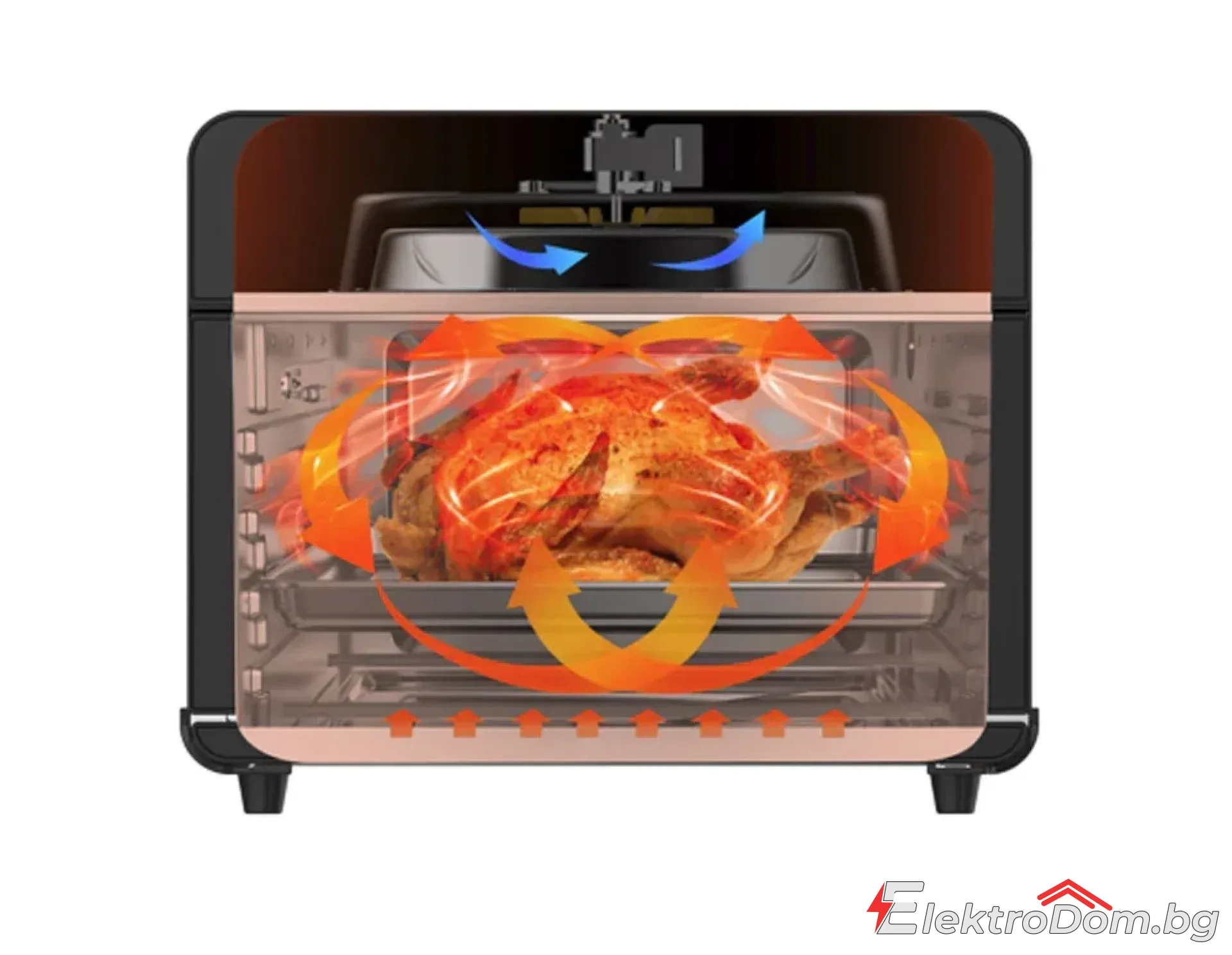 Air+Fryer+%D0%A4%D1%83%D1%80%D0%BD%D0%B0+ZEPHYR+Deluxe+XXL+%E2%80%93+25L%2C+1800W%2C+12%D0%B21