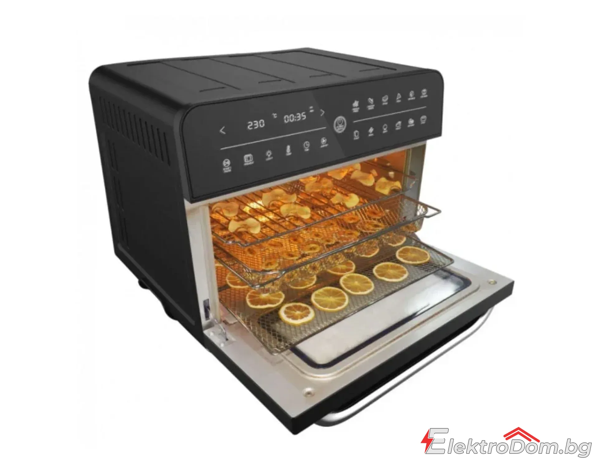 Air+Fryer+%D0%A4%D1%83%D1%80%D0%BD%D0%B0+ZEPHYR+Deluxe+XXL+%E2%80%93+25L%2C+1800W%2C+12%D0%B21